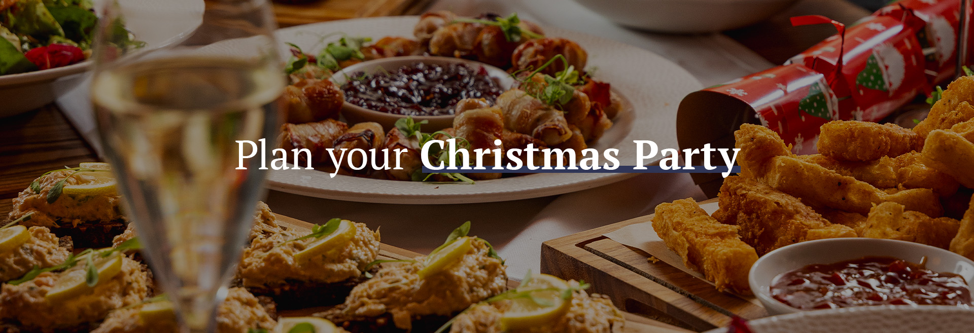 Christmas party at The Castle Portobello