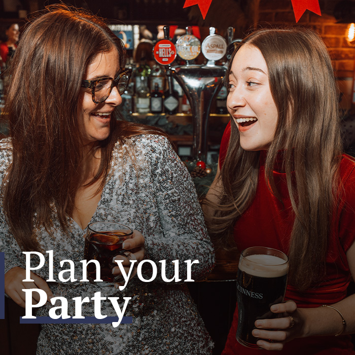 Make a group booking. Christmas at The Castle Portobello in London